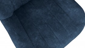 Стул «Марвел» К1С Исп. 2 Черный муар/Микровелюр Wellmart Blue в Уяре - uyar.katalogmebeli.com | фото 3