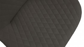Стул «Оливер» К1С Черный муар/Велюр Confetti Stone в Уяре - uyar.katalogmebeli.com | фото 3