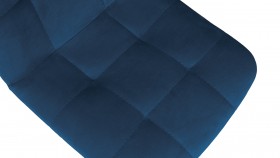 Стул «Райс» К3 Белый/Велюр Confetti Blue в Уяре - uyar.katalogmebeli.com | фото 3