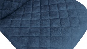Стул «Ричи» К1С Черный муар/Микровелюр Wellmart Blue в Уяре - uyar.katalogmebeli.com | фото 3