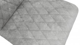 Стул «Стенли» К1С Черный муар/Микровелюр Wellmart Silver в Уяре - uyar.katalogmebeli.com | фото 3