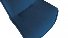 Стул «Тейлор» К3 Исп. 2 Белый/Велюр Confetti Blue в Уяре - uyar.katalogmebeli.com | фото 3