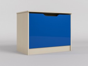 Ящик для игрушек Скай люкс (Синий/корпус Клен) в Уяре - uyar.katalogmebeli.com | фото