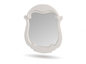 Зеркало настенное Мария (Белый глянец) в Уяре - uyar.katalogmebeli.com | фото